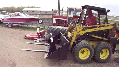 erickson skid steer loader|erickson skid steer specs.